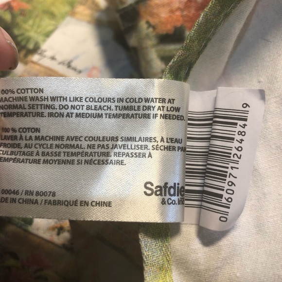 Vintage Cat Apron Safdie & Co cotton , 2 front pockets, pets at home collection - Picture 8 of 14